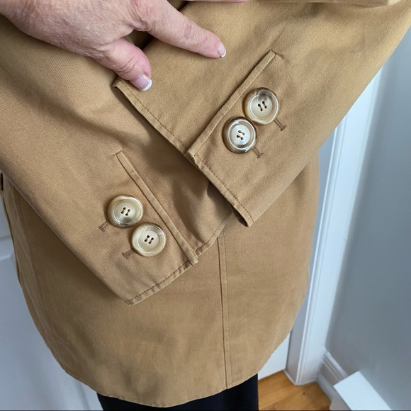 VINTAGE VALENTINO BLAZER IN TAN - Picture 5 of 9